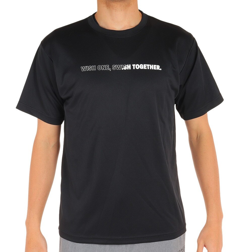 エックスティーエス（XTS）（メンズ）ドライ 吸汗速乾 メッセージTシャツ 751G1CD4401 BLK バスケットボールウェア 