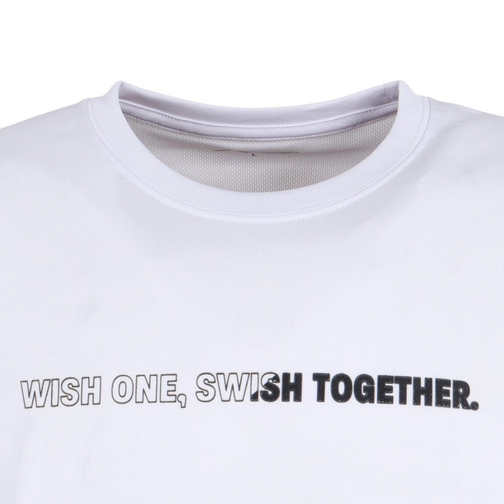 エックスティーエス（XTS）（メンズ）ドライ 吸汗速乾 メッセージTシャツ 751G1CD4401 WHT バスケットボールウェア 