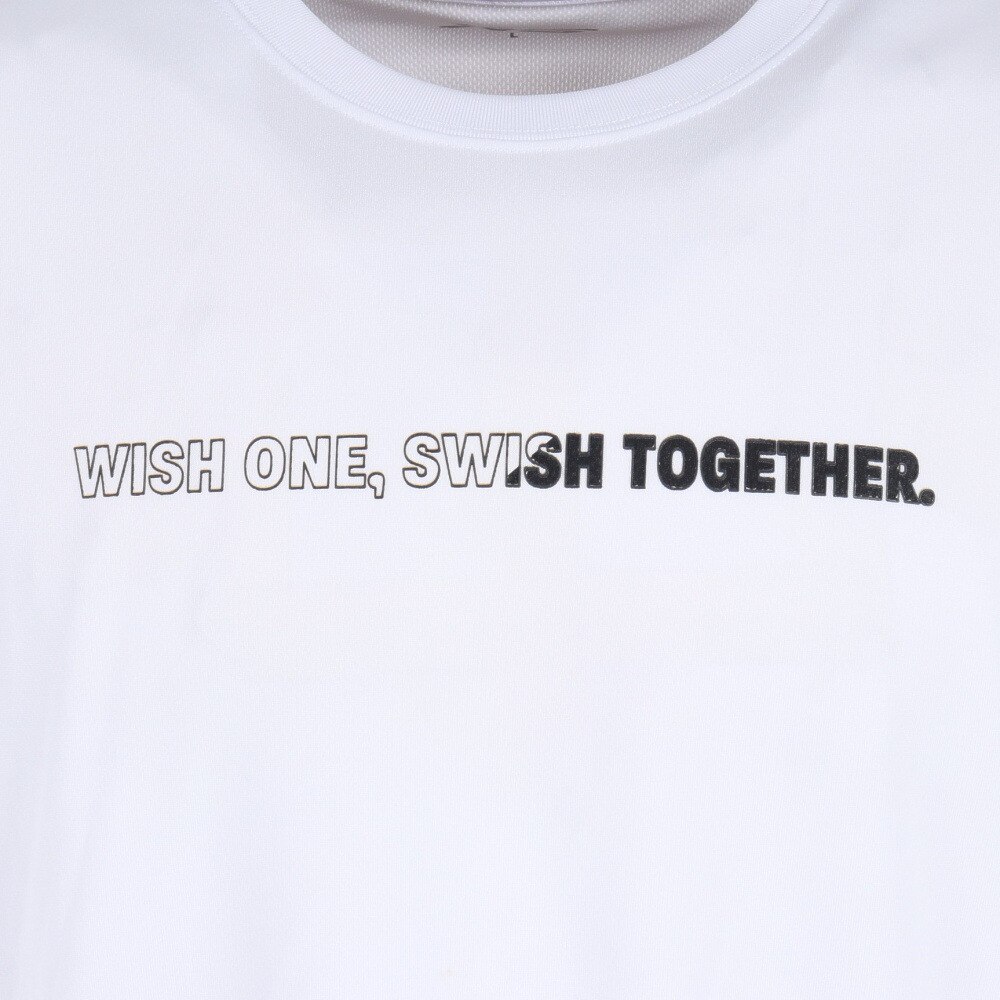 エックスティーエス（XTS）（メンズ）ドライ 吸汗速乾 メッセージTシャツ 751G1CD4401 WHT バスケットボールウェア 