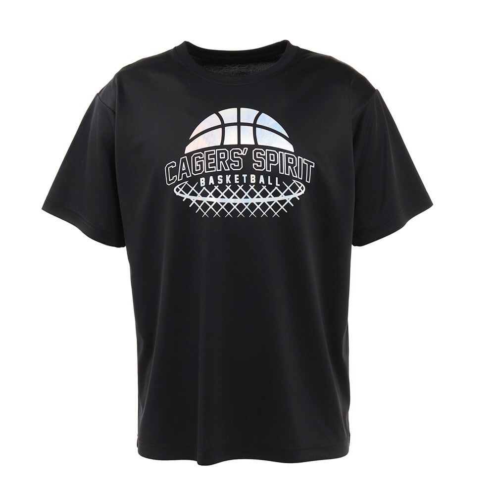  ドライプラス メッセージTシャツ 751G1CD4402 BLK