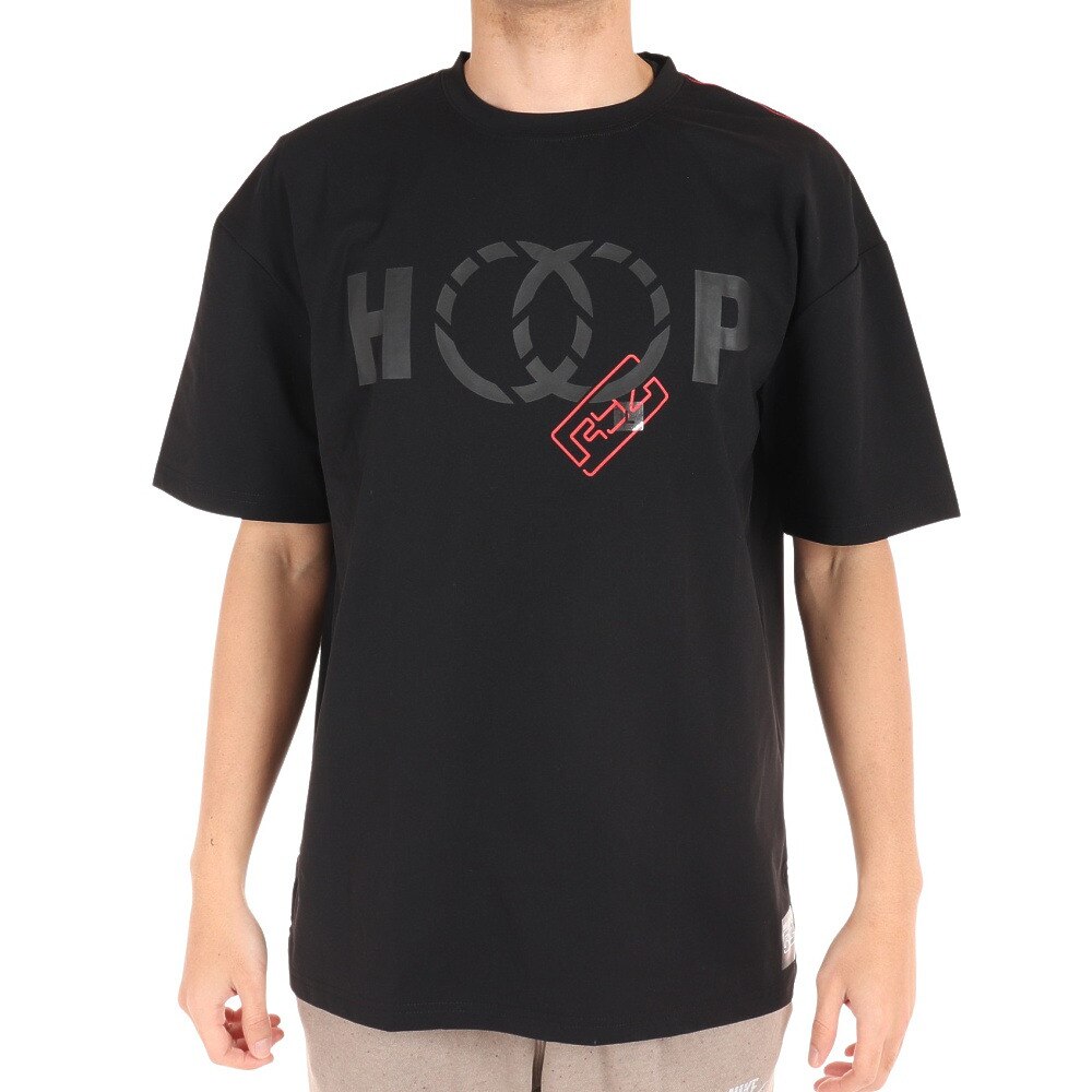 ライズ（RYZ）（メンズ）バスケットボールウェア HOOP ショートスリーブシャツ 751R1CD4521 BLK