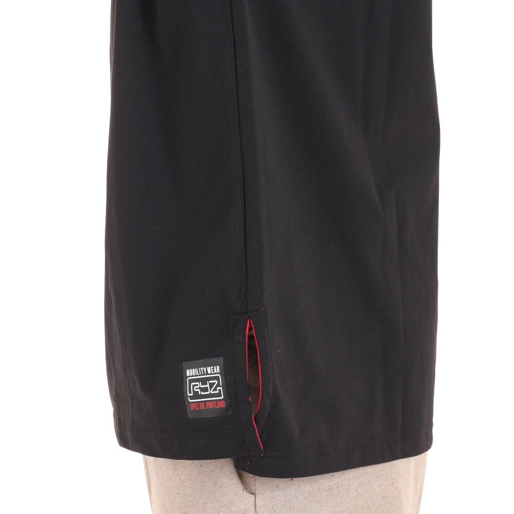 ライズ（RYZ）（メンズ）バスケットボールウェア HOOP ショートスリーブシャツ 751R1CD4521 BLK