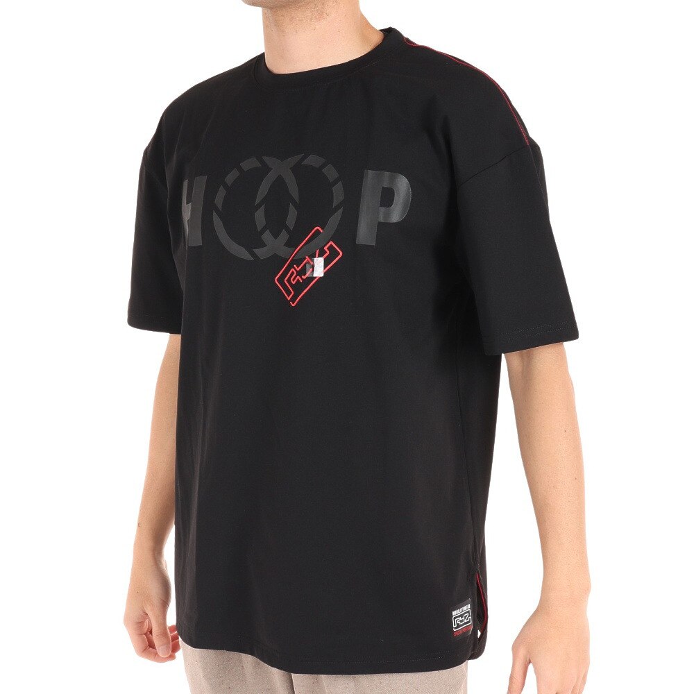 ライズ（RYZ）（メンズ）バスケットボールウェア HOOP ショートスリーブシャツ 751R1CD4521 BLK