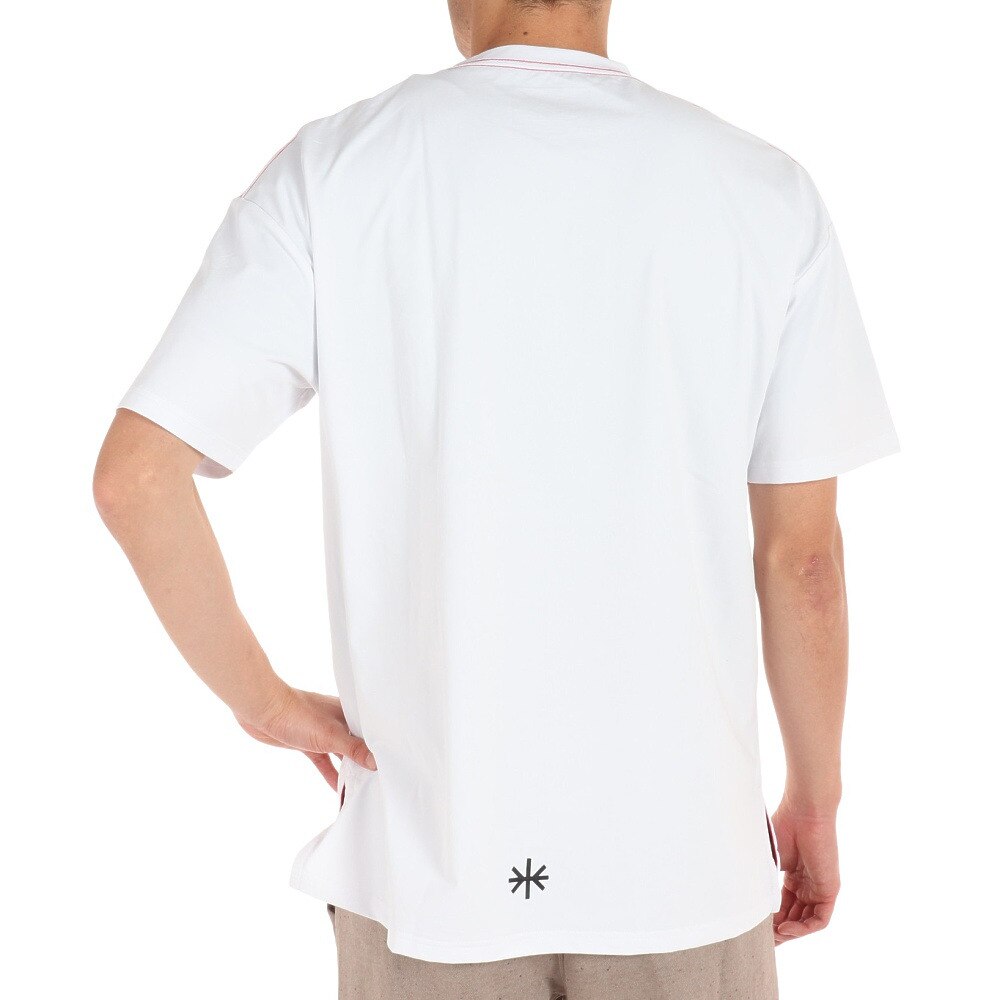 ライズ（RYZ）（メンズ）バスケットボールウェア HOOP ショートスリーブシャツ 751R1CD4521 WHT
