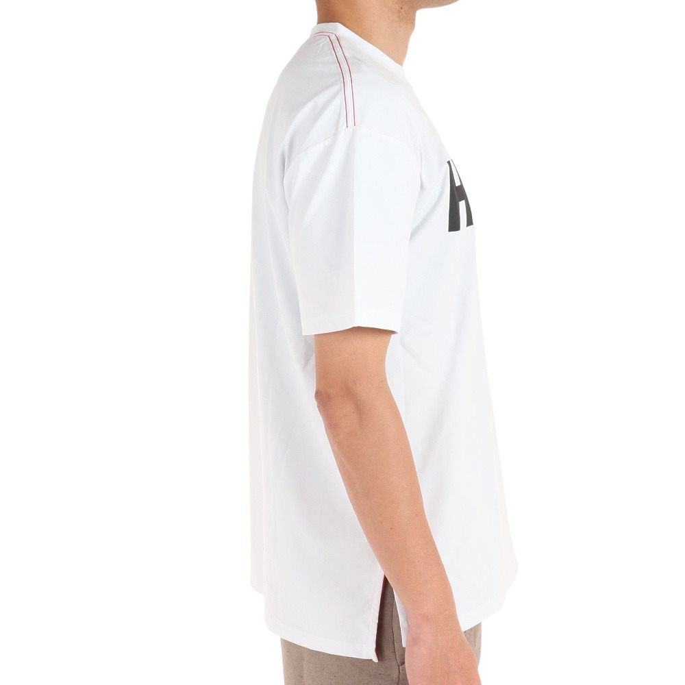 ライズ（RYZ）（メンズ）バスケットボールウェア HOOP ショートスリーブシャツ 751R1CD4521 WHT