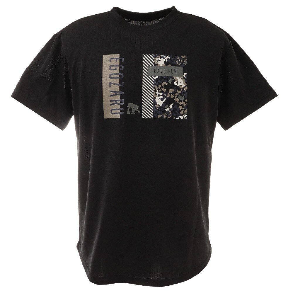 RECTANGLE LEOPARD Tシャツ EZST-2103-012