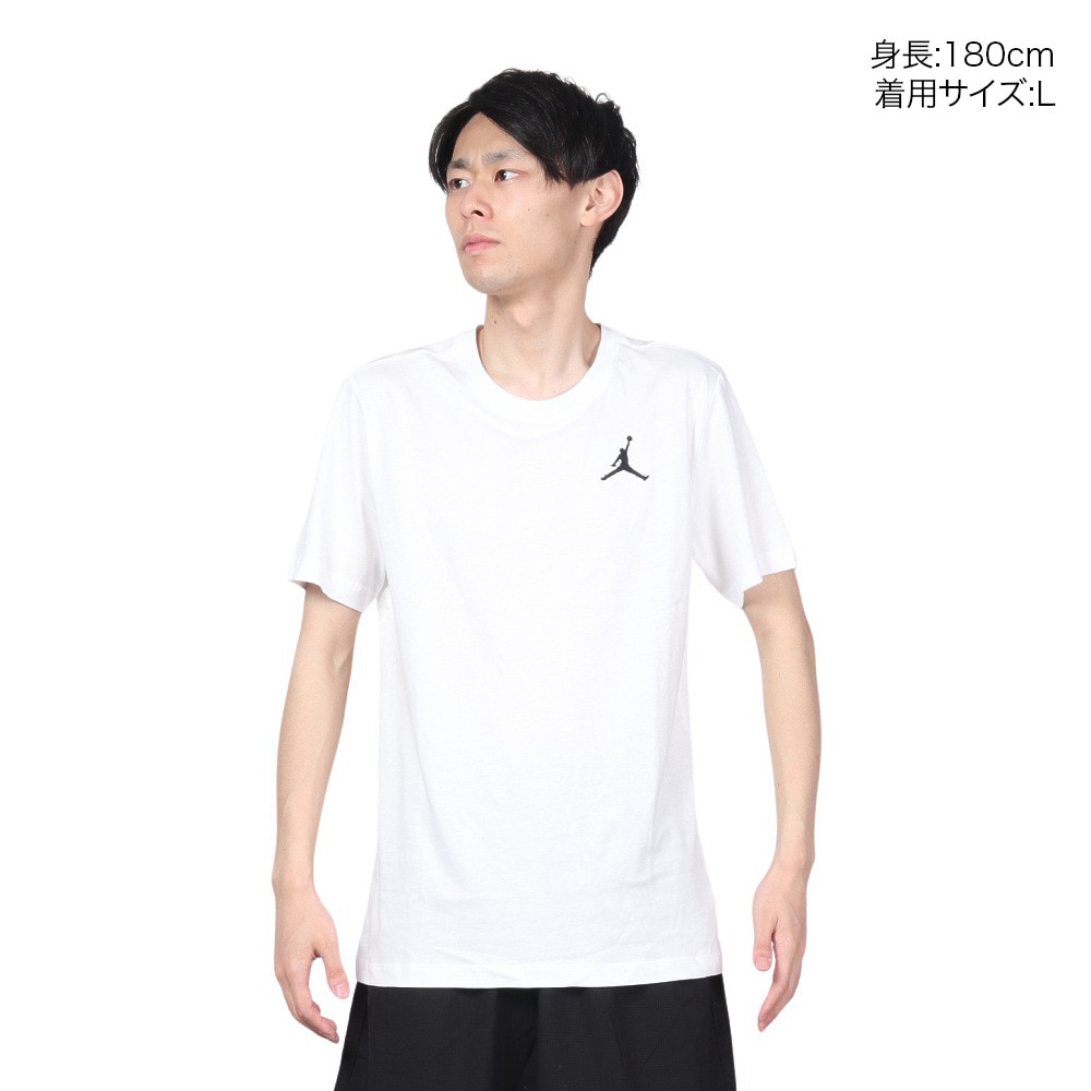 ジョーダン（JORDAN）（メンズ）Tシャツ バスケットボールウェア HP ジョーダン ジャンプマン EMB 半袖 DC7486-100