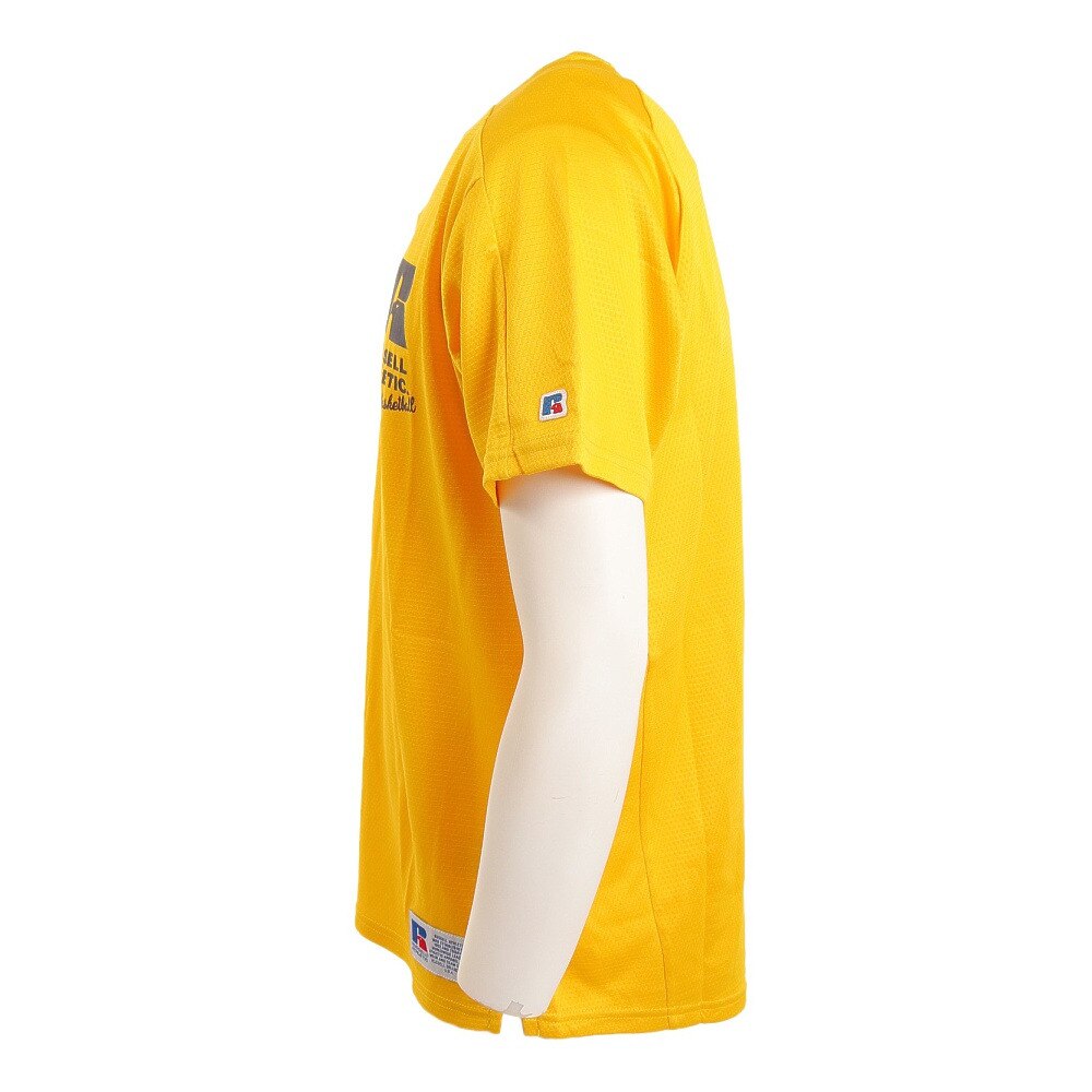 ラッセル（RUSSELL）（メンズ）バスケットボールウェア DRYPOWER PPTシャツ RBBM21S001 YEL