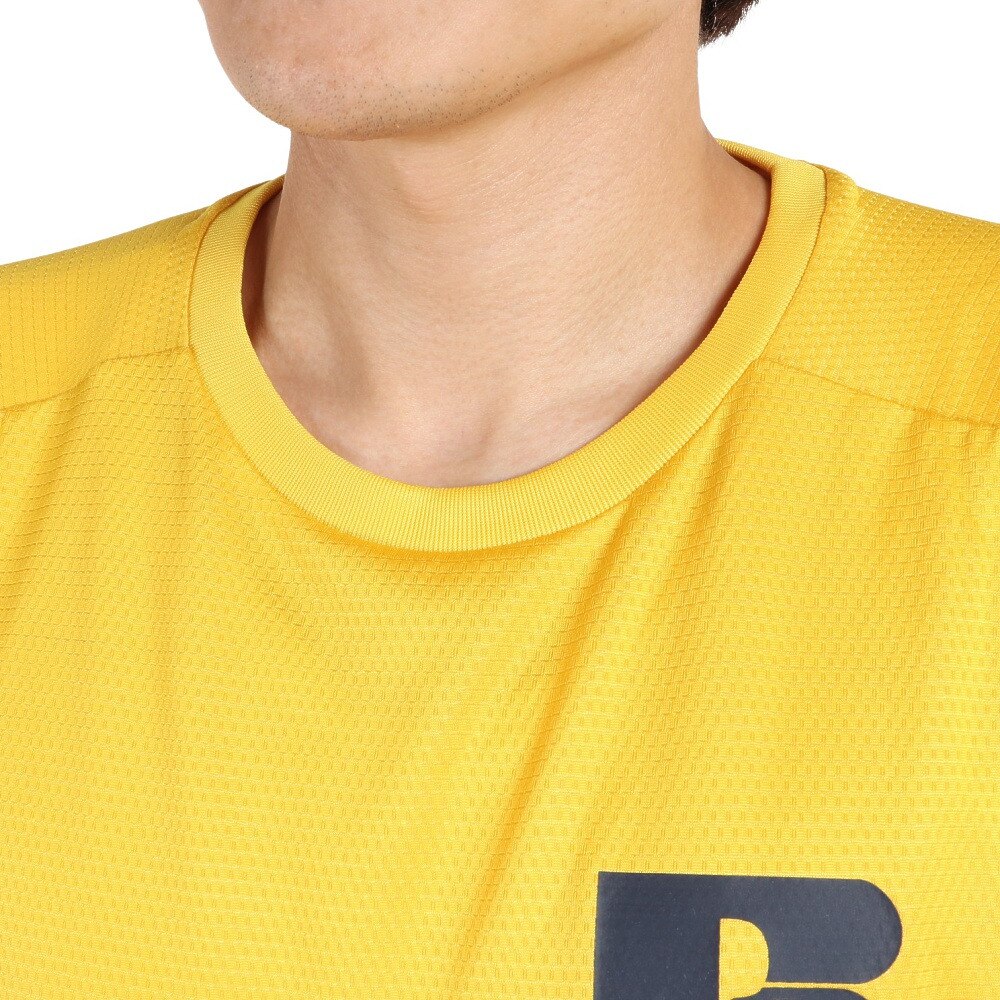 ラッセル（RUSSELL）（メンズ）バスケットボールウェア DRYPOWER PPTシャツ RBBM21S001 YEL