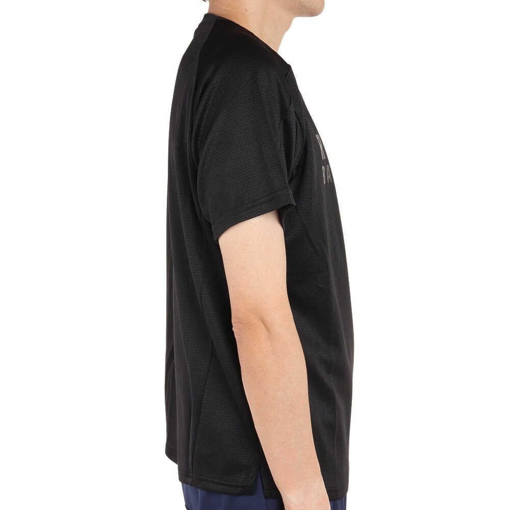 ラッセル（RUSSELL）（メンズ）バスケットボールウェア DRYPOWER PPTシャツ RBBM21S002 BLK