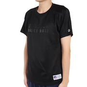 ラッセル（RUSSELL）（メンズ）バスケットボールウェア DRYPOWER PPTシャツ RBBM21S002 BLK