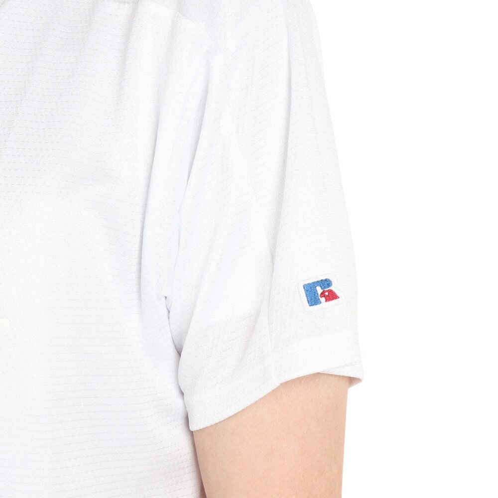 ラッセル（RUSSELL）（メンズ）バスケットボールウェア DRYPOWER PPTシャツ RBBM21S002 WHT