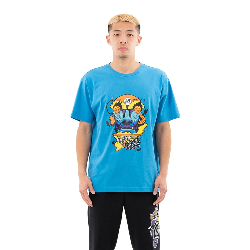 ニューバランス(new balance)(メンズ)バスケットボールウェア Hoops Tシャツ MT13584HLU スポーツ用品はスーパースポーツゼビオ ニューバランスTシャツ