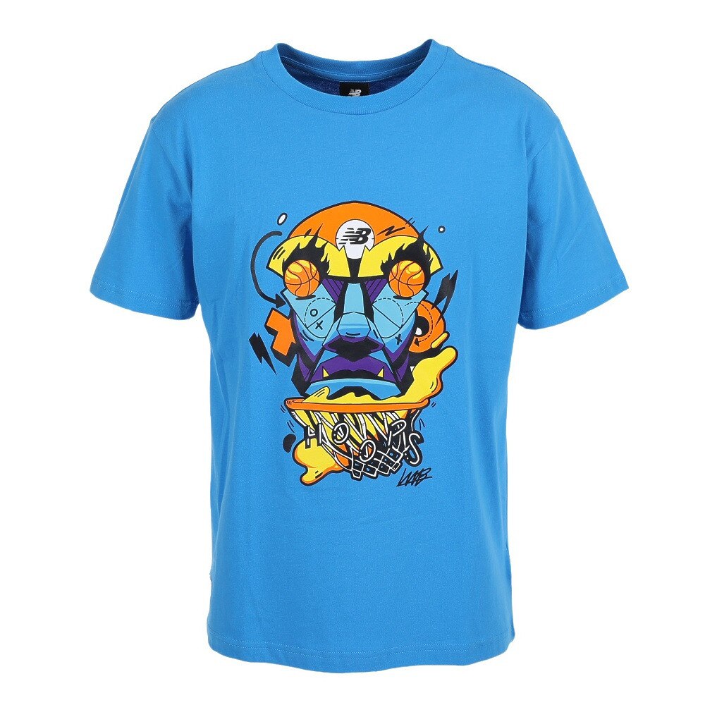 ニューバランス（new balance）（メンズ）バスケットボールウェア Hoops Tシャツ MT13584HLU★★★