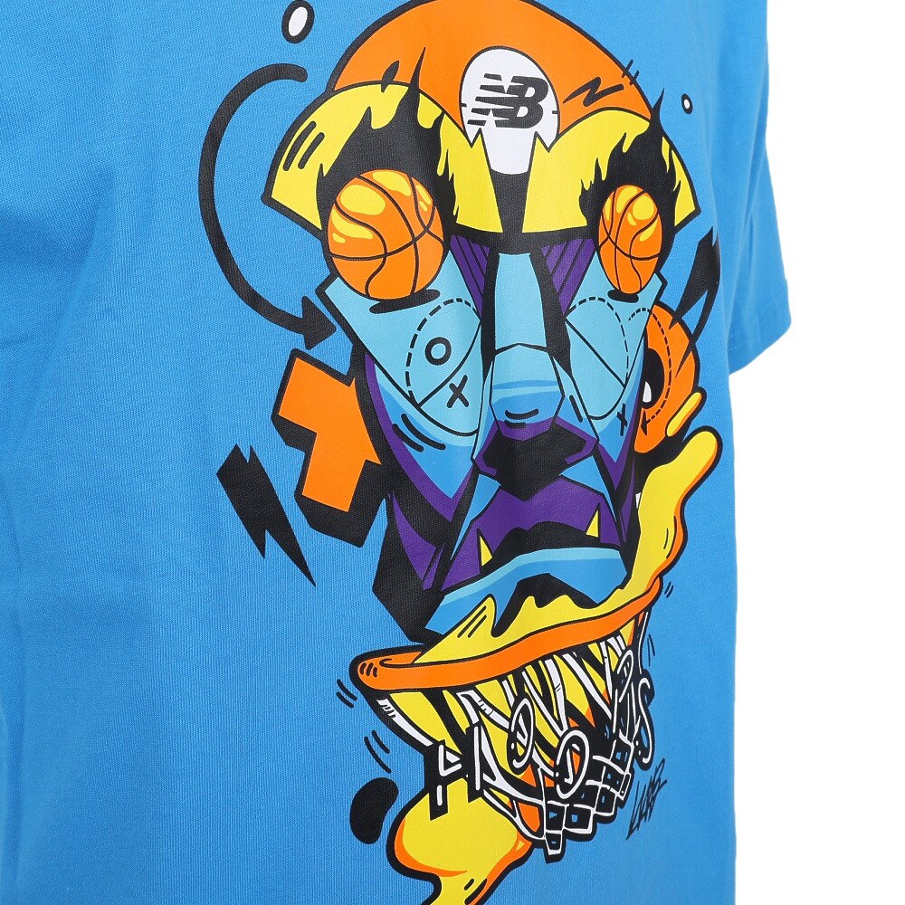 ニューバランス（new balance）（メンズ）バスケットボールウェア Hoops Tシャツ MT13584HLU★★★