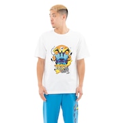 ニューバランス（new balance）（メンズ）バスケットボールウェア Hoops Tシャツ MT13584WT