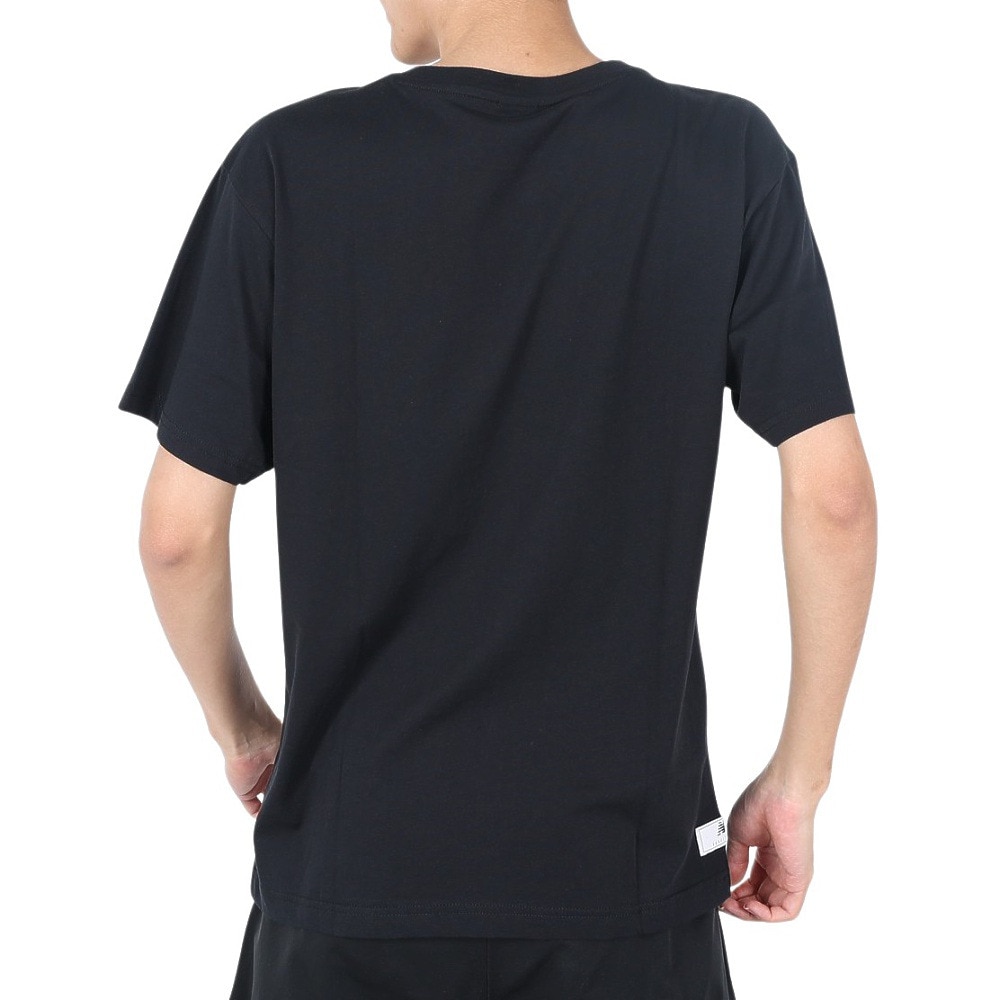 ニューバランス（new balance）（メンズ）バスケットボールウェア NB Hoops Essential 半袖Ｔシャツ MT13586BK