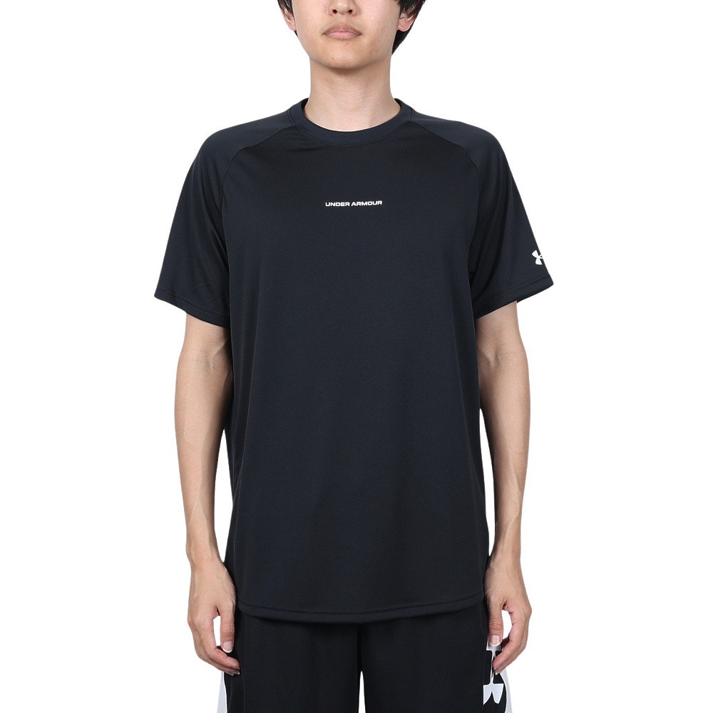 アンダーアーマー（UNDER ARMOUR）（メンズ）バスケットボールウェアロングショット 半袖Tシャツ 2.0 1371938 001