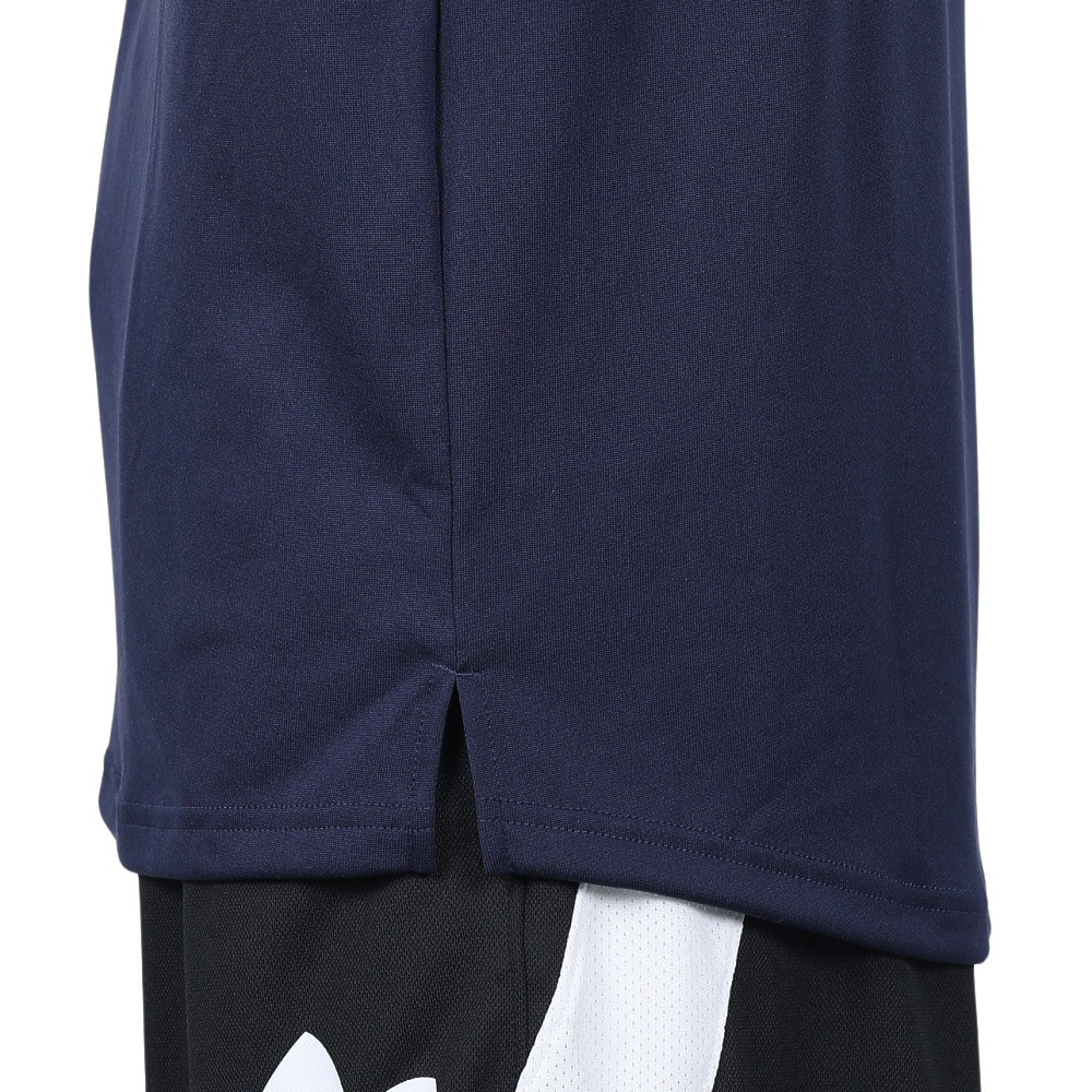 アンダーアーマー（UNDER ARMOUR）（メンズ）バスケットボールウェア ロングショット 半袖Tシャツ 2.0 1371938 410 速乾