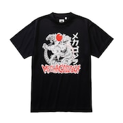 エックスティーエス（XTS）（メンズ、レディース）バスケTシャツ 半袖 メカゴジラ 黒 バスケットウェア GS-004