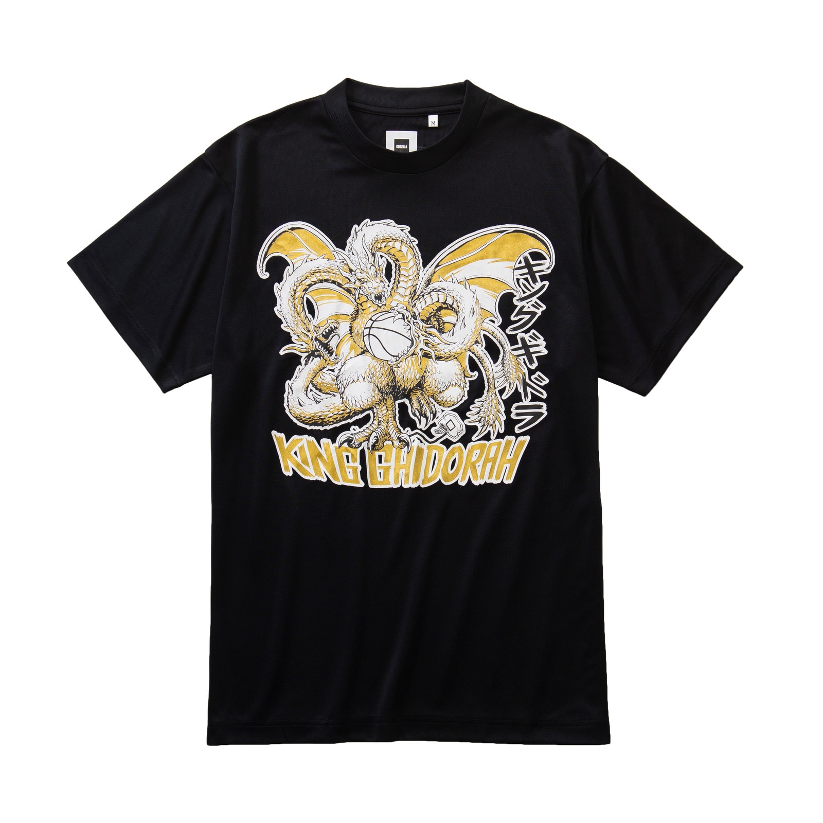 エックスティーエス(XTS)(メンズ、レディース)バスケTシャツ 半袖 キングギドラ 黒 バスケットウェア GS-006 スポーツ用品はスーパースポーツゼビオ エックスティーエス(XTS)(メンズ、レディース) バスケTシャツ 半袖 キングギドラ バスケットウェア GS-005 GS-006
