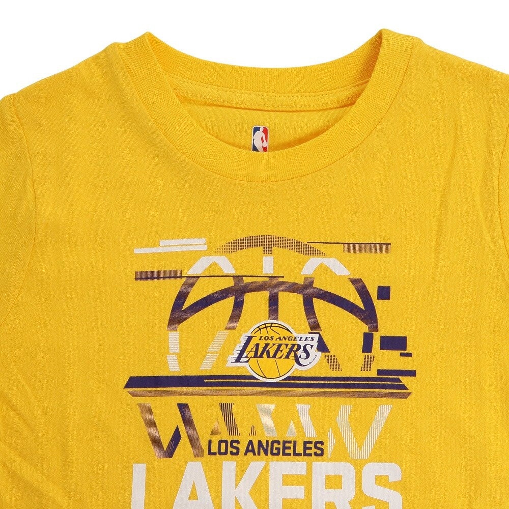 エヌビーエー（NBA）（キッズ）バスケットボールウェア レイカーズTシャツ PK2B3BCWYB01 LAKERS