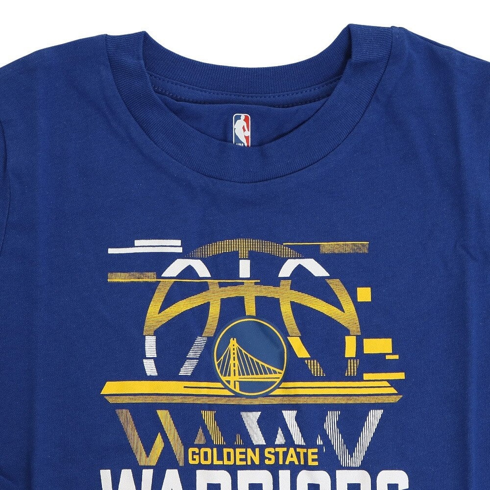 エヌビーエー（NBA）（キッズ）バスケットボールウェア ウォリアーズTシャツ PK2B3BCWYB01 WARRIORS