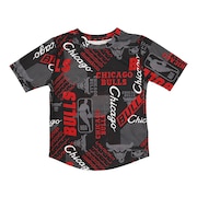エヌビーエー(NBA)(キッズ)バスケットボールウェア ジュニア ブルズプリントTシャツ PK2B3FEEU BULLS