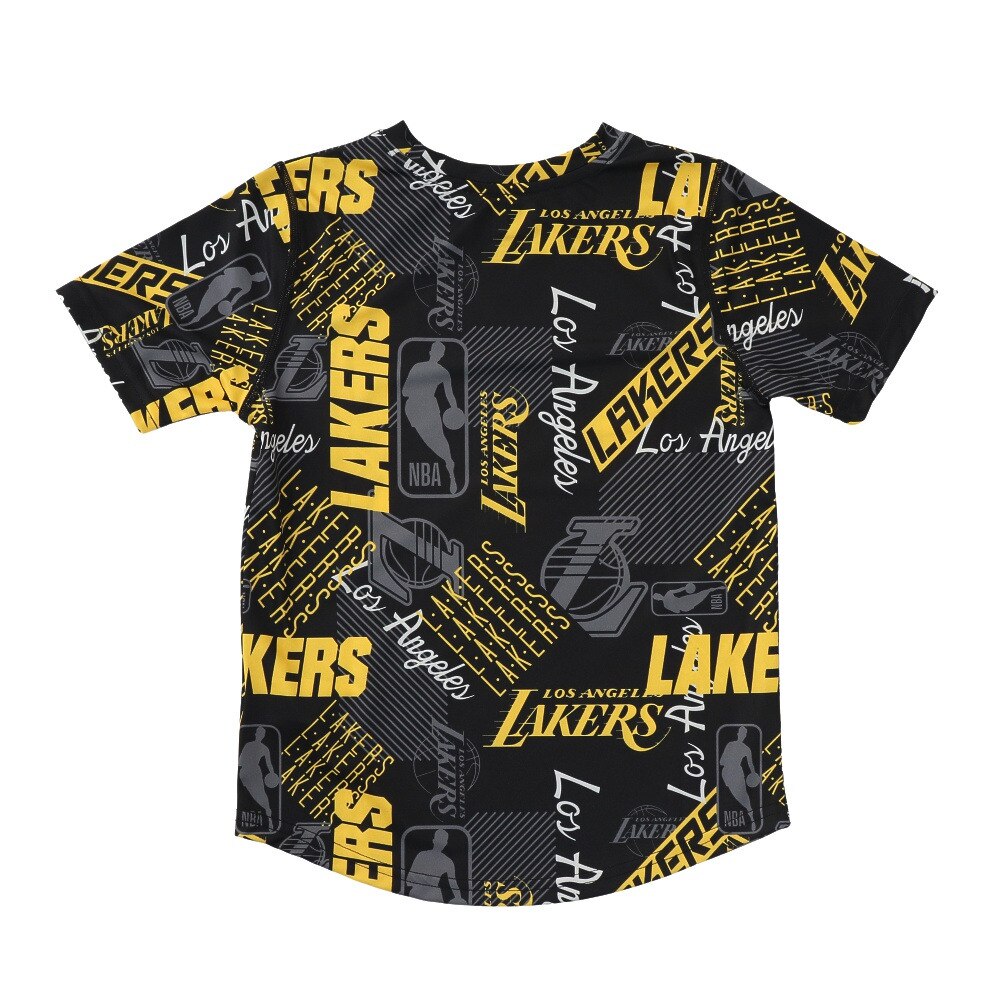 エヌビーエー（NBA）（キッズ）バスケットボールウェア ジュニア レイカーズプリントTシャツ PK2B3FEEU LAKERS