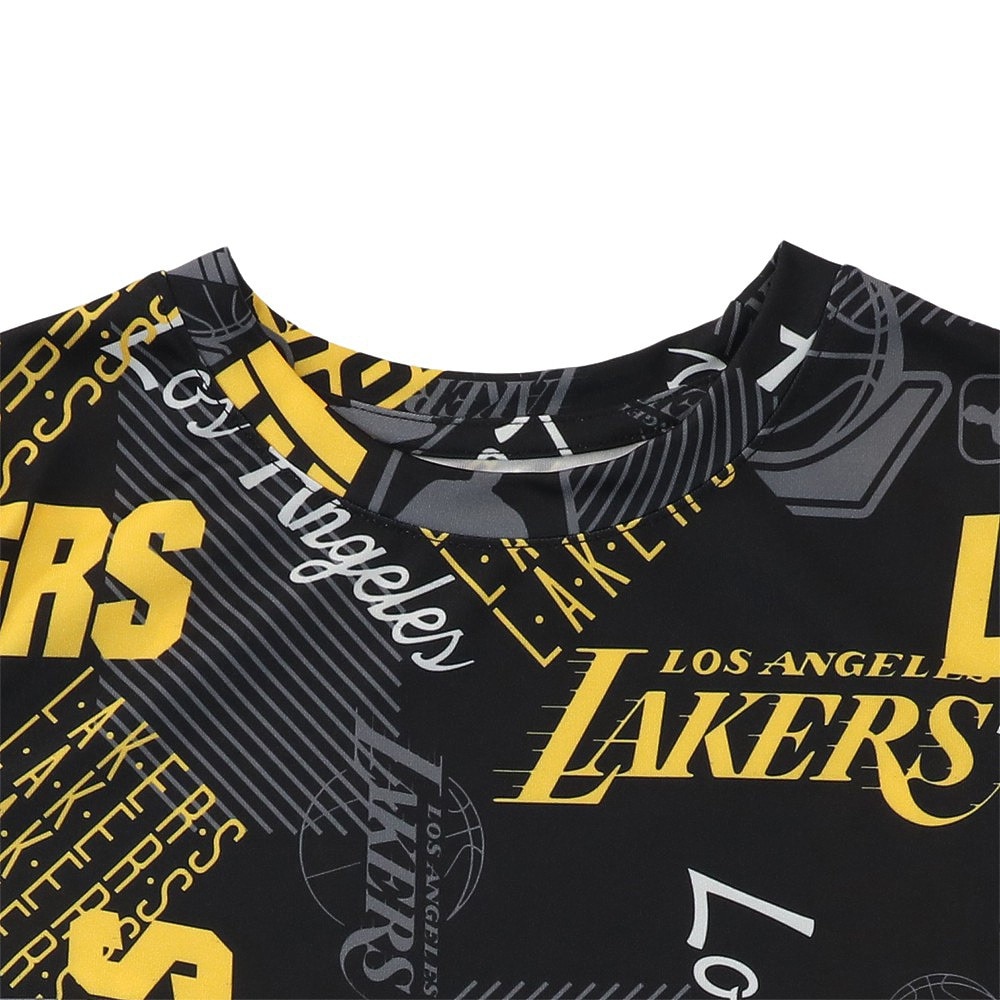 エヌビーエー（NBA）（キッズ）バスケットボールウェア ジュニア レイカーズプリントTシャツ PK2B3FEEU LAKERS