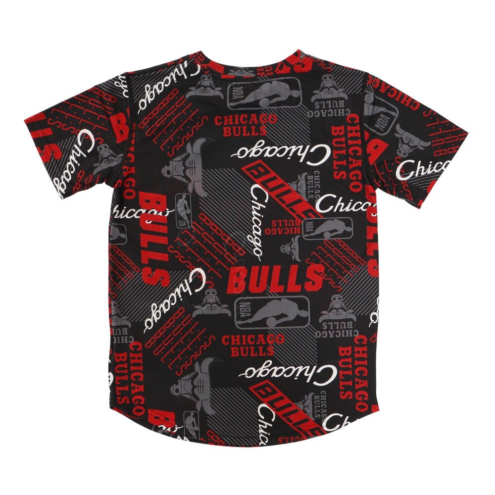 エヌビーエー（NBA）（キッズ）バスケットボールウェア ジュニア ブルズ プリント Tシャツ PK2B3FEEU-BULLS
