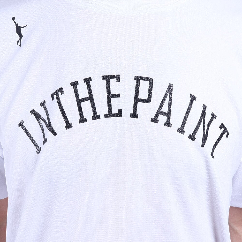 インザペイント（IN THE PAINT）（メンズ）バスケットボールウェア Tシャツ ITP22306WHT