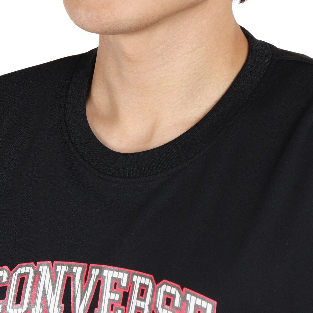 コンバース（CONVERSE）（メンズ）バスケットボールウェア プリントTシャツ CB221360-1900