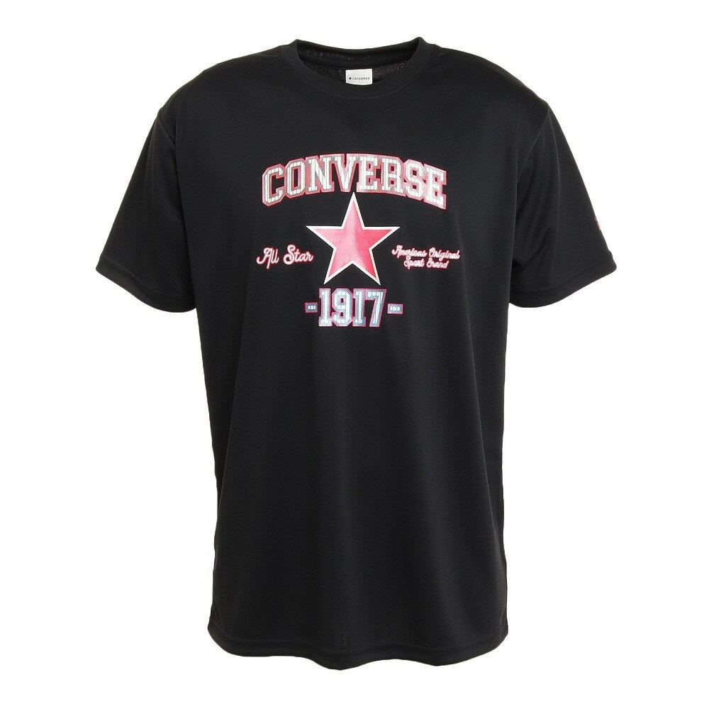 コンバース（CONVERSE）（メンズ）バスケットボールウェア プリントTシャツ CB221360-1900