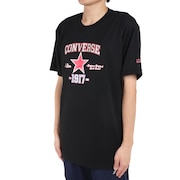 コンバース（CONVERSE）（メンズ）バスケットボールウェア プリントTシャツ CB221360-1900