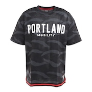 ライズ（RYZ）（メンズ）バスケットボールウェア PDX メッシュ半袖Tシャツ 751R0EG8284 CAMO