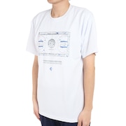コンバース（CONVERSE）（メンズ）バスケットボールウェア プリント半袖Tシャツ CB221369-1100
