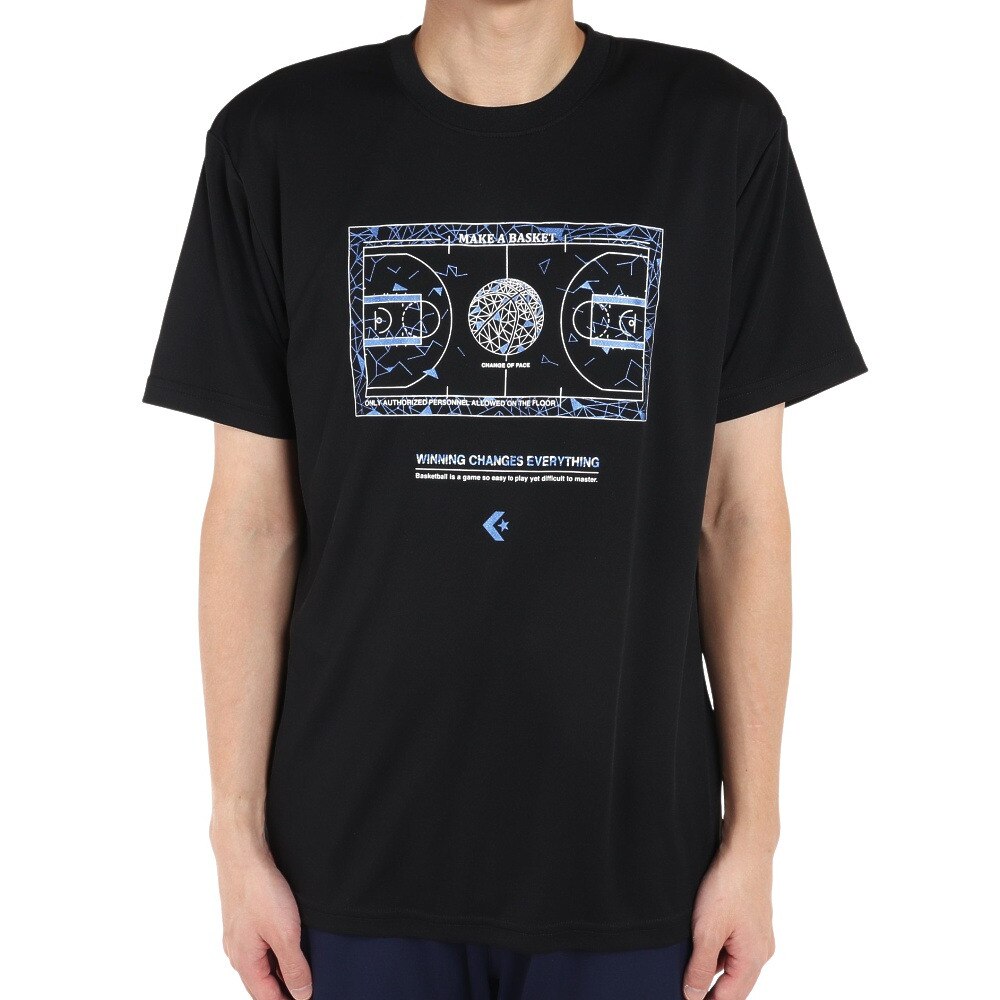コンバース（CONVERSE）（メンズ）バスケットボールウェア プリントTシャツ CB221369-1911★★★