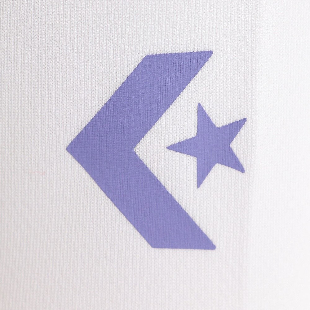 コンバース（CONVERSE）（レディース）バスケットボールウェア プリントTシャツ CB321351-1100