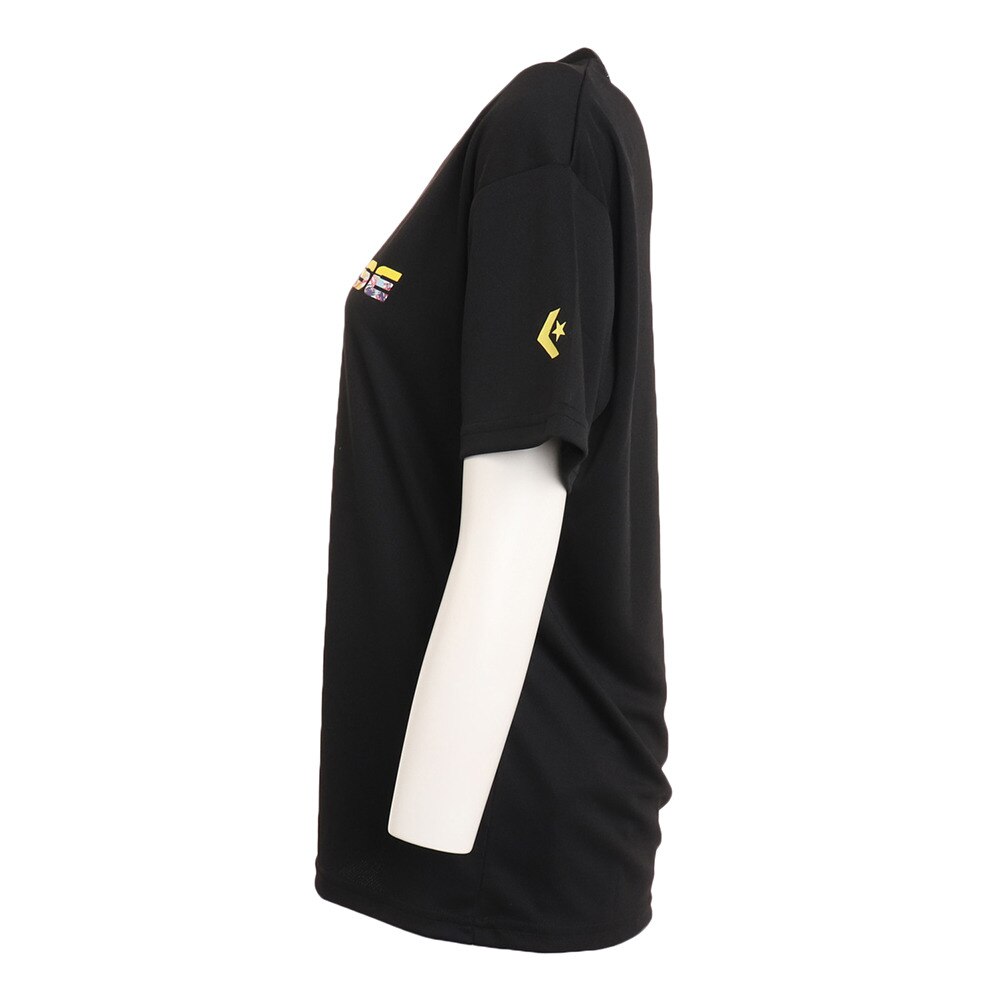 コンバース（CONVERSE）（レディース）バスケットボールウェア プリントTシャツ CB321351-1900
