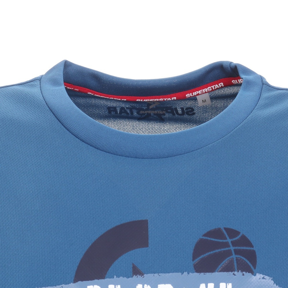 ミズノ（MIZUNO）（メンズ）バスケットボールウェア SUPER STAR Tシャツ 32JAS22223