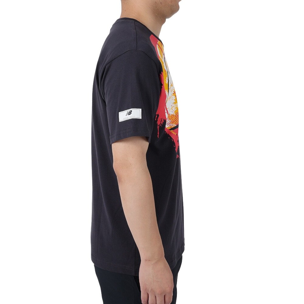 ニューバランス（new balance）（メンズ）バスケットボールウェア Merged Era 半袖Tシャツ MT21595PHM