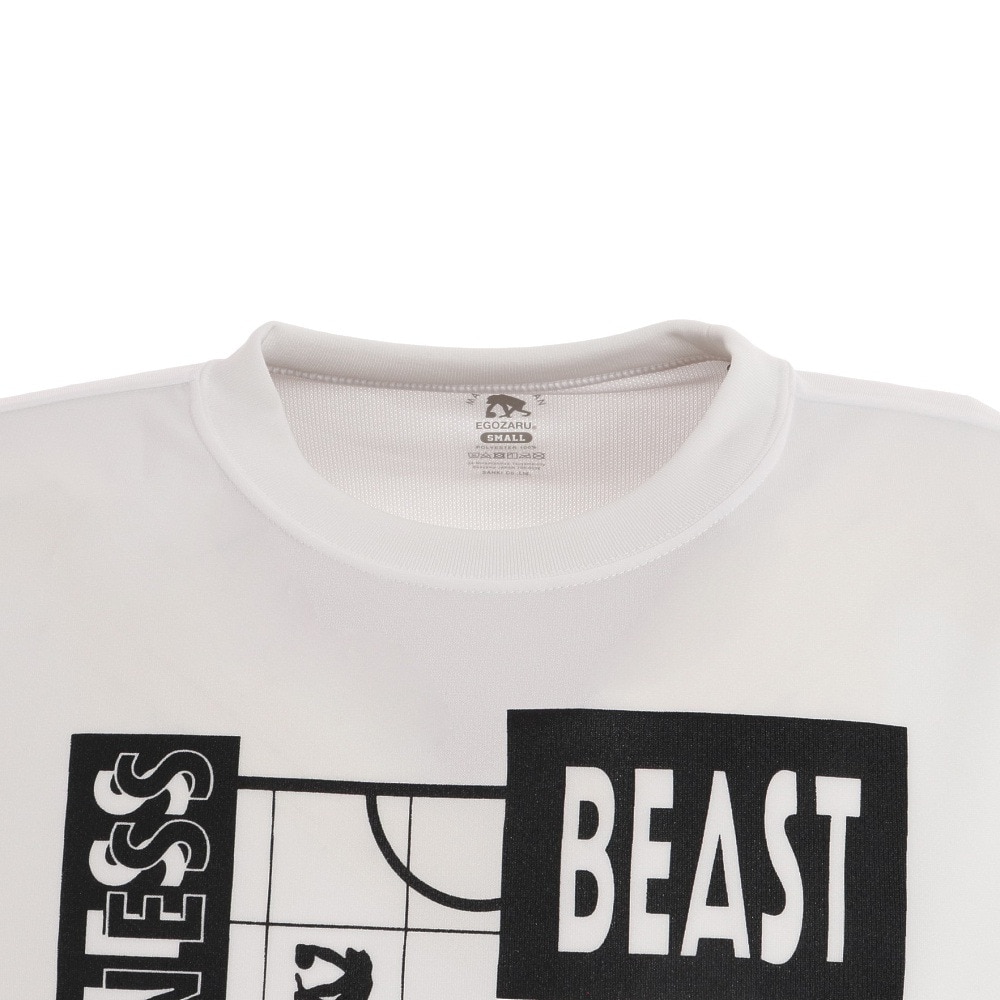エゴザル（EGOZARU）（メンズ）バスケットボールウェア タクティクスマップTシャツ EZST-S2209-025
