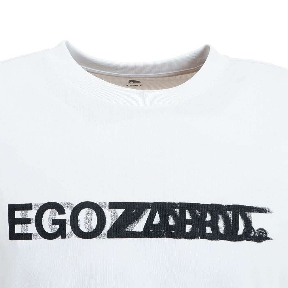 エゴザル（EGOZARU）（メンズ）バスケットボールウェア モーションロゴTシャツ EZST-S2212-025