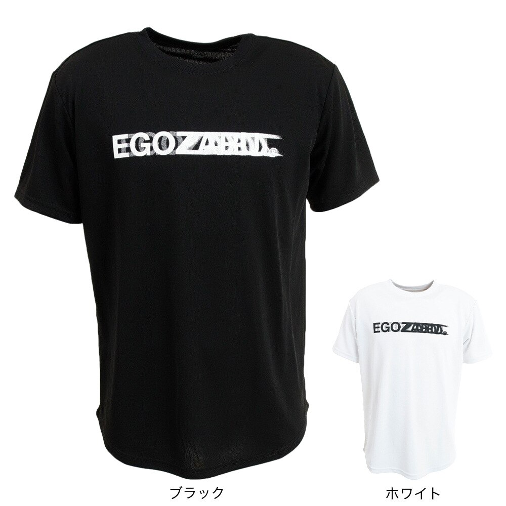 エゴザル（EGOZARU）（メンズ）バスケットボールウェア モーションロゴTシャツ EZST-S2212-012