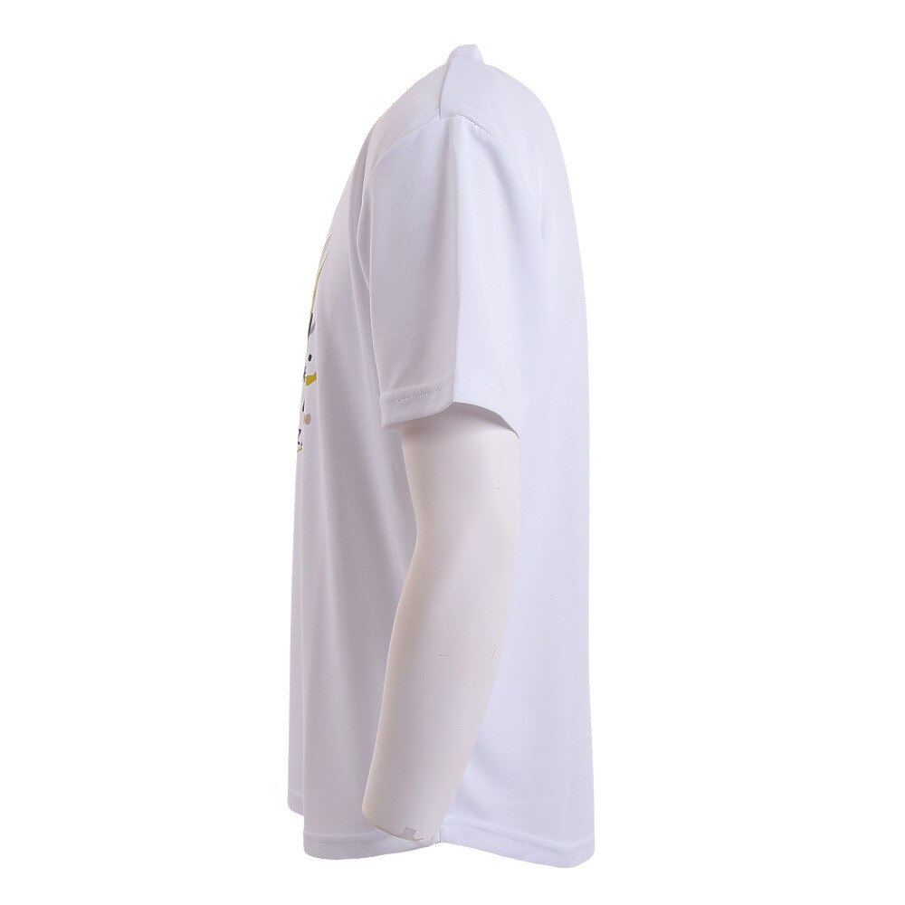 エゴザル（EGOZARU）（メンズ）バスケットボールウェア ナローリーフロゴTシャツ EZST-S2240-025