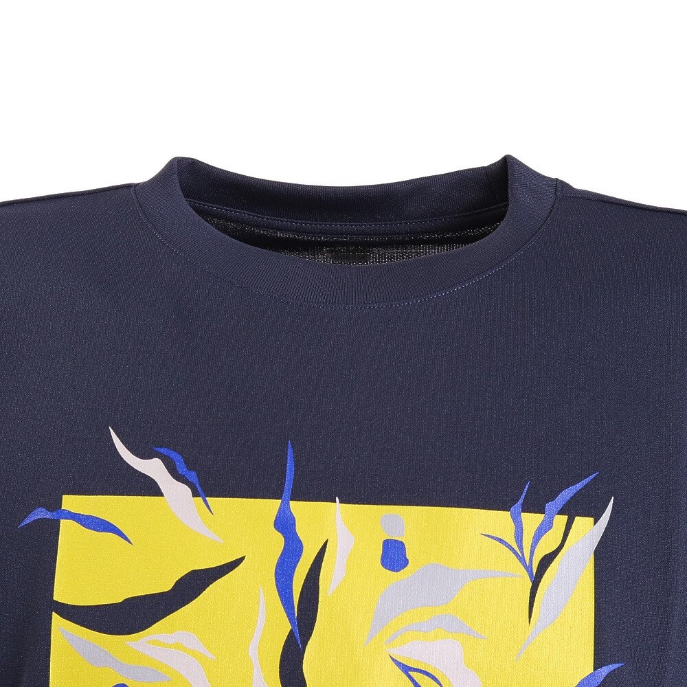 エゴザル（EGOZARU）（メンズ）バスケットボールウェア ナローリーフボックスTシャツ EZST-S2241-004