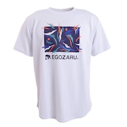 エゴザル（EGOZARU）（メンズ）バスケットボールウェア ナローリーフボックスTシャツ EZST-S2241-025