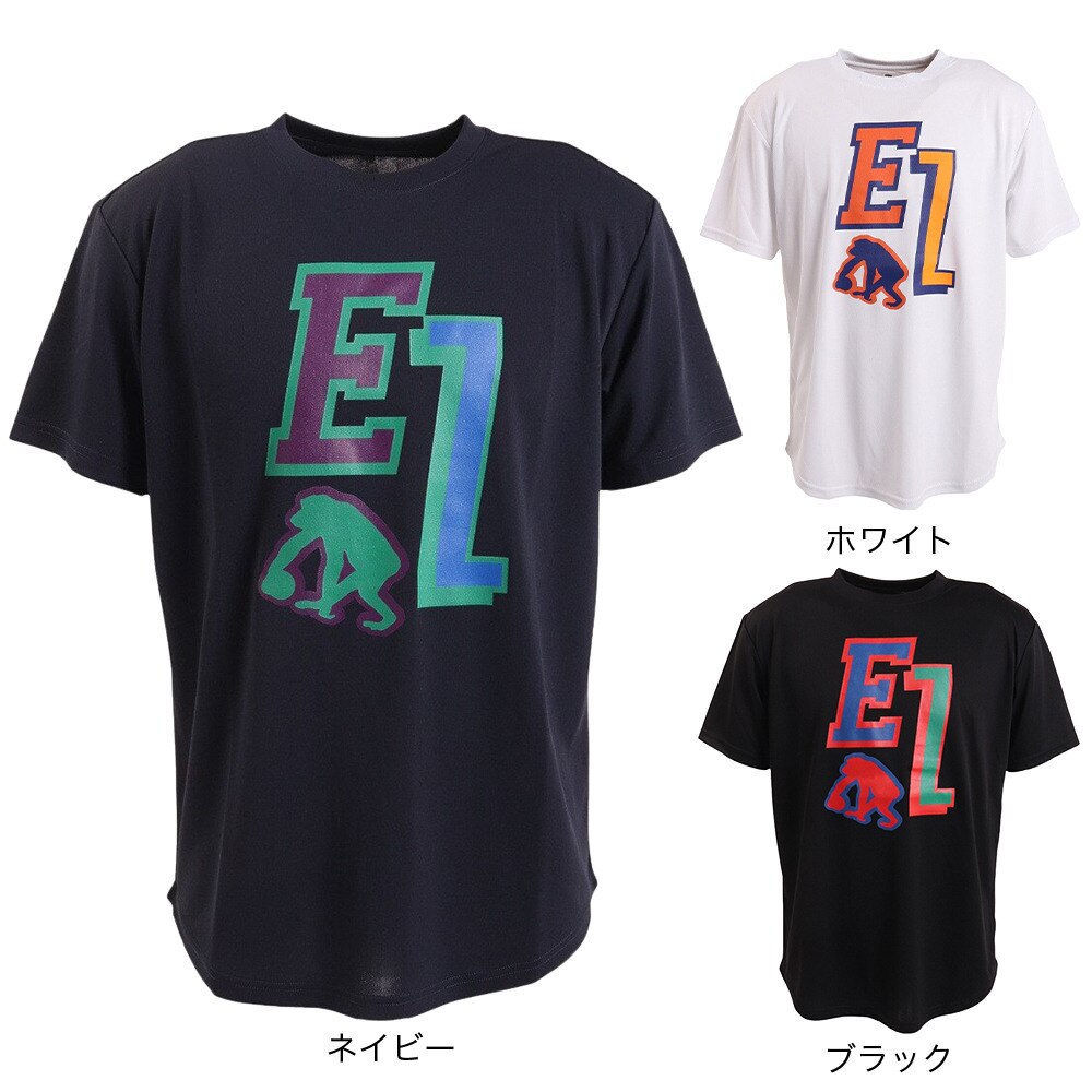 エゴザル（EGOZARU）（メンズ）バスケットボールウェア モノグラム EZ Tシャツ EZST-S2243-012