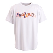 エゴザル（EGOZARU）（メンズ）バスケットボールウェア モノグラムレタリングTシャツ EZST-S2244-025
